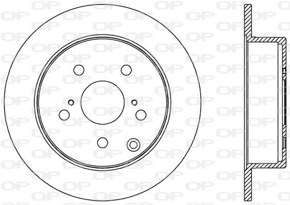 OPEN PARTS Jarrulevy BDA2581.10